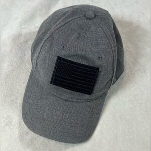 Under Armour Respect Gray Patch Velcro Patch USA Flag RESPECT Cap One Size
